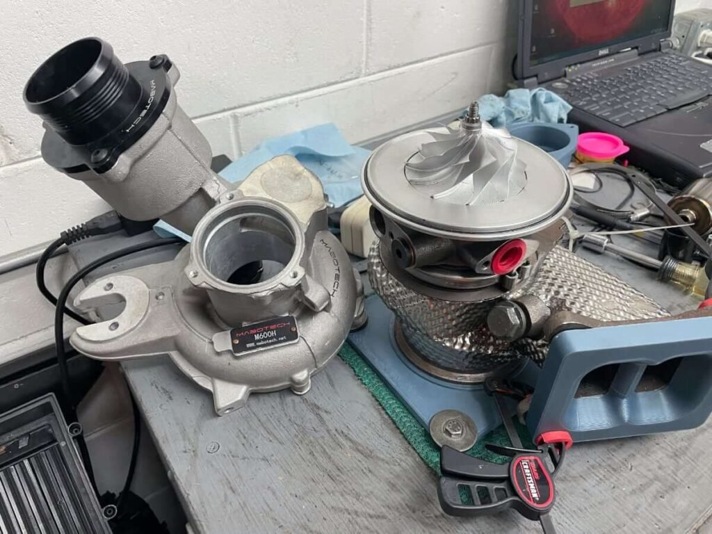 Mabotech M600 Turbine Housing Flow Test