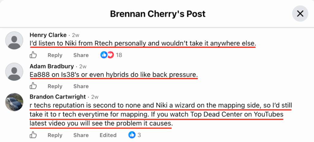 R-Tech Authority over Evidence Example #1