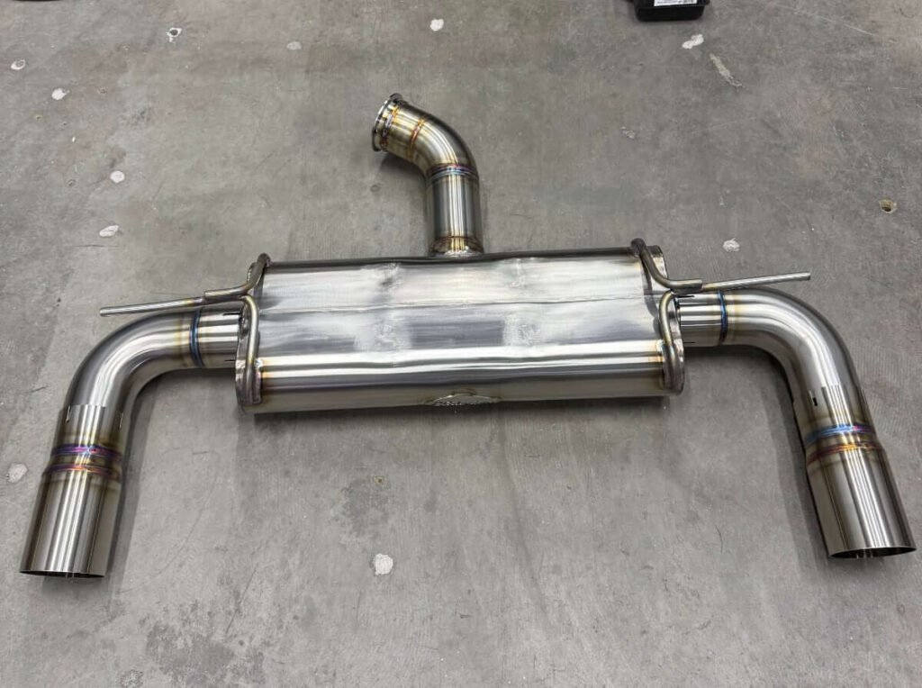 CC Design Mk7 GTI Suitcase Muffler Section